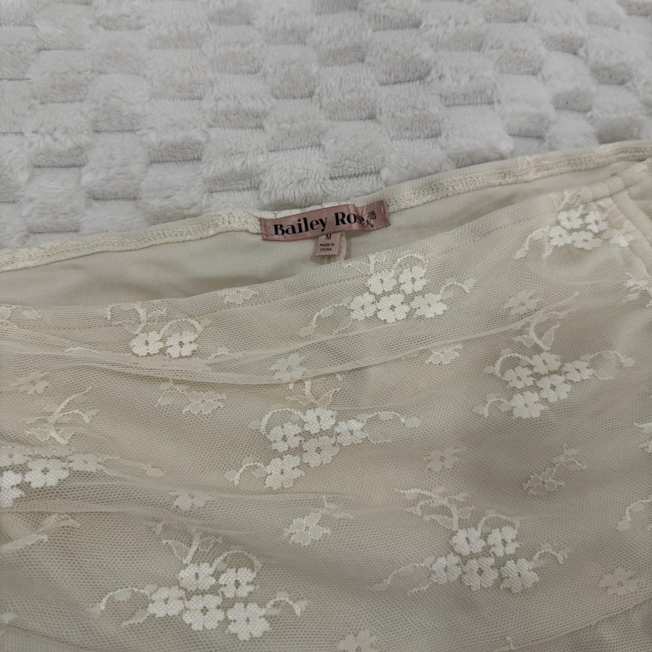 Bailey Rose Women's Skirt - Cream/White - M – Cre… - image 3