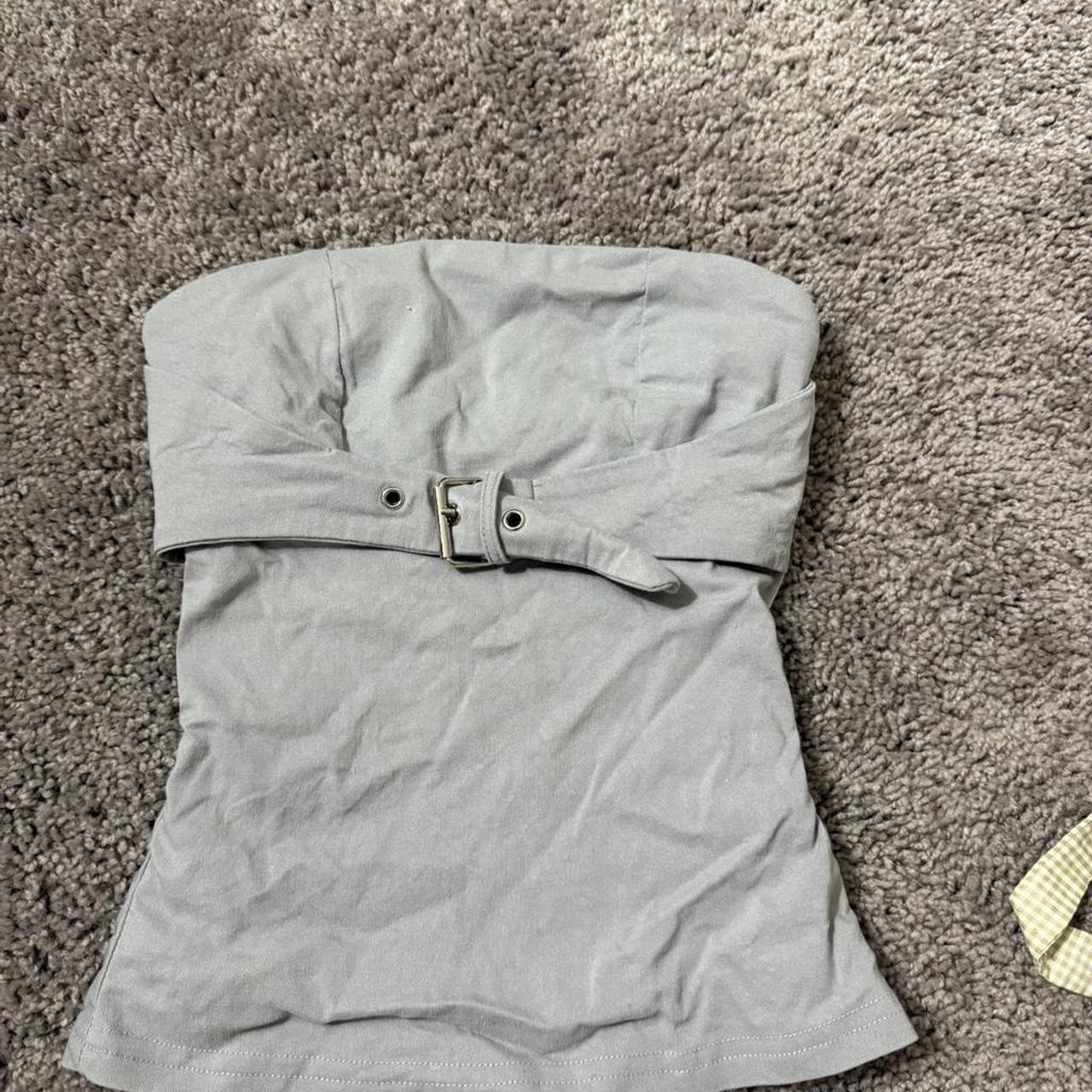 Women's Crop top - Blue/Grey - XS – Revolve crop … - image 1