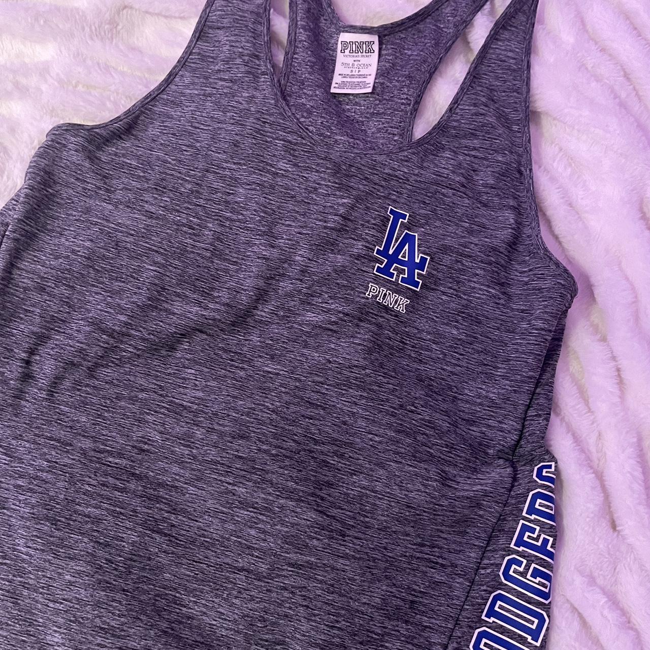 PINK Victoria's Secret, Tops, Pink Dodgers Jersey Womens Size Xs