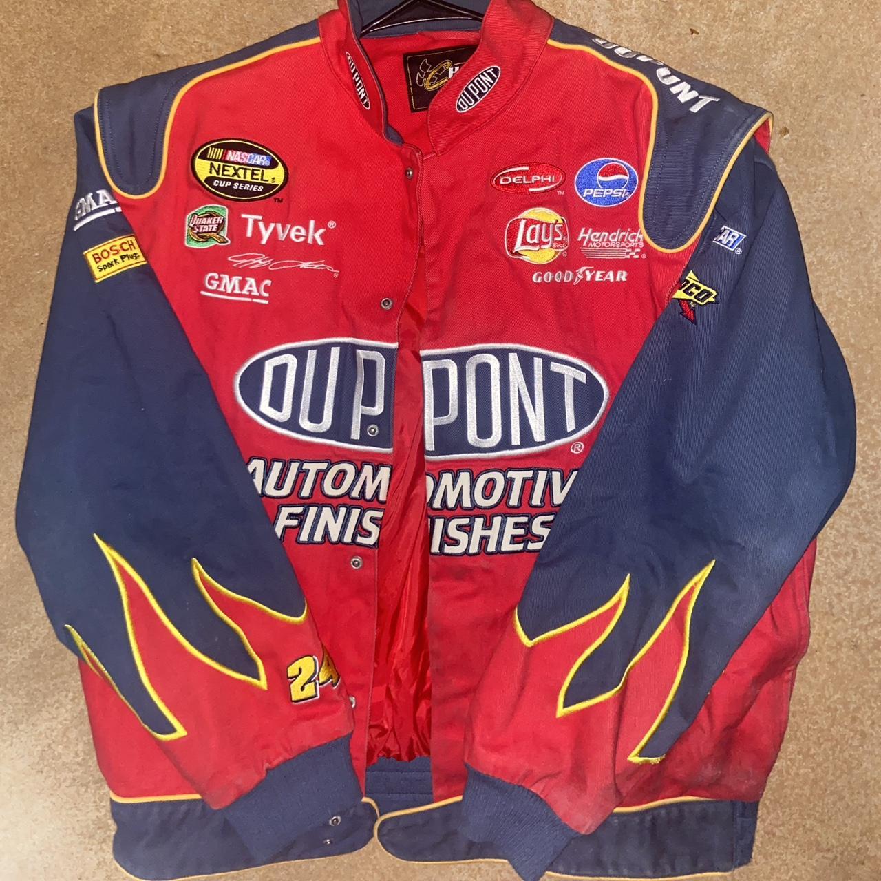 Lightly warn jeff Gordon jacket - Depop