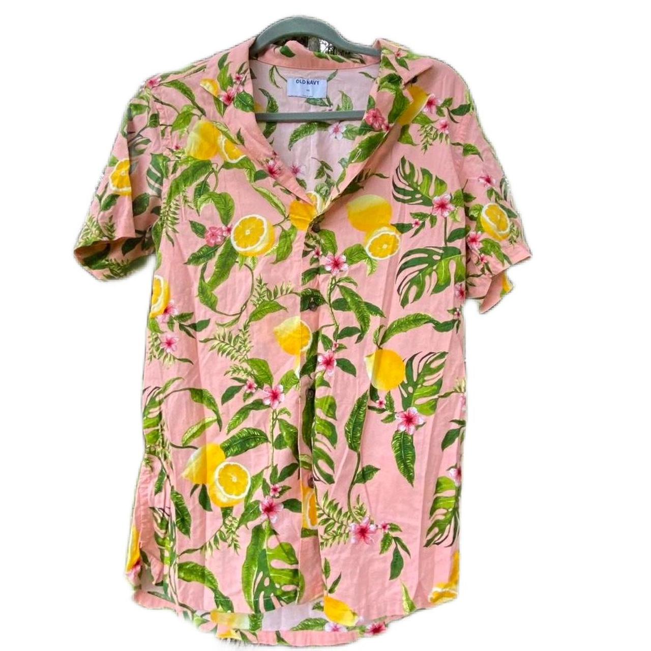 old navy banana shirt