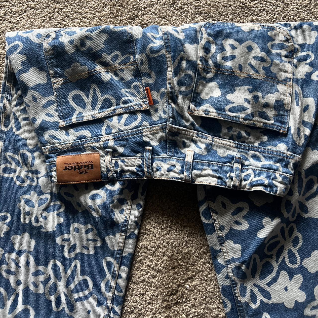 Butter goods skater jeans. Thick and comfy material.... Depop