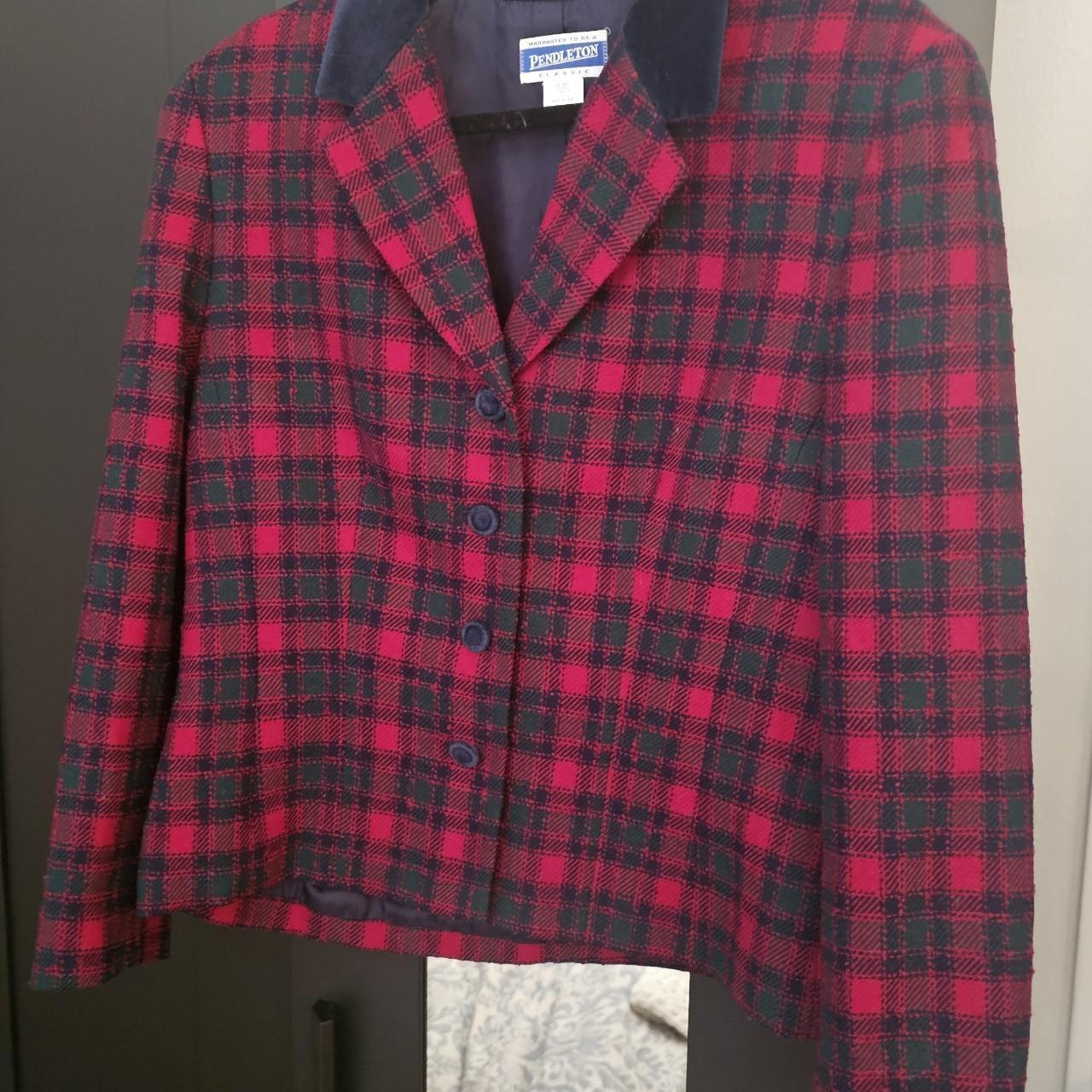 Pendleton Women's Jacket - Red/Multi - 12 – Red a… - image 1