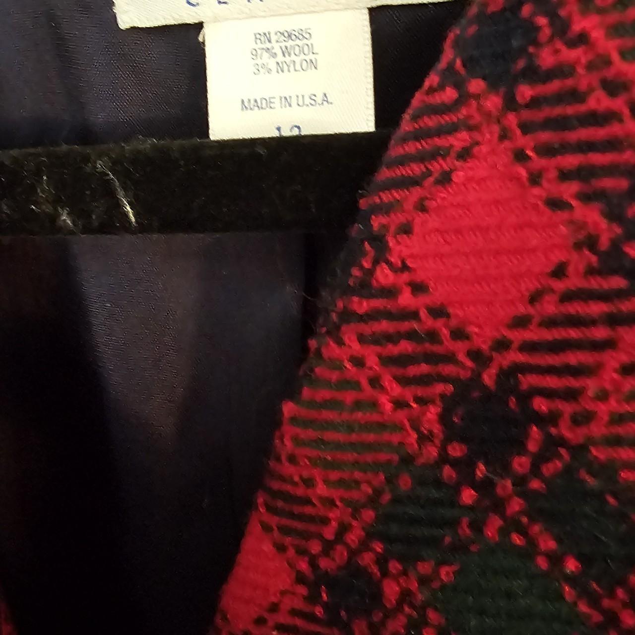 Pendleton Women's Jacket - Red/Multi - 12 – Red a… - image 2