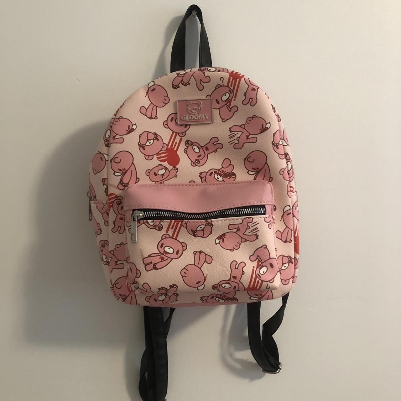 Spencer's Women's Pink and Red Bag | Depop