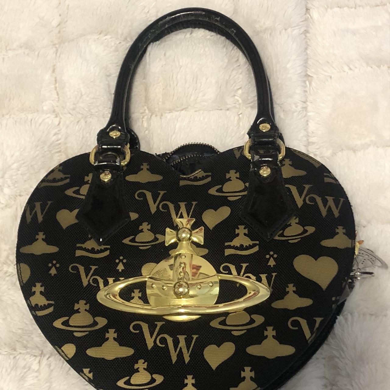 Vintage Vivienne Westwood Heart Bag Handbag Purse - Depop