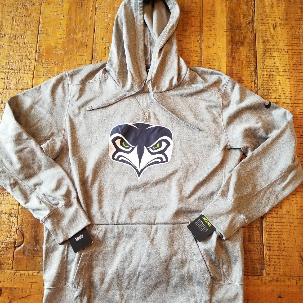 Nike Seahawks Hoodie Sweatshirt Adult Small Mens - Depop