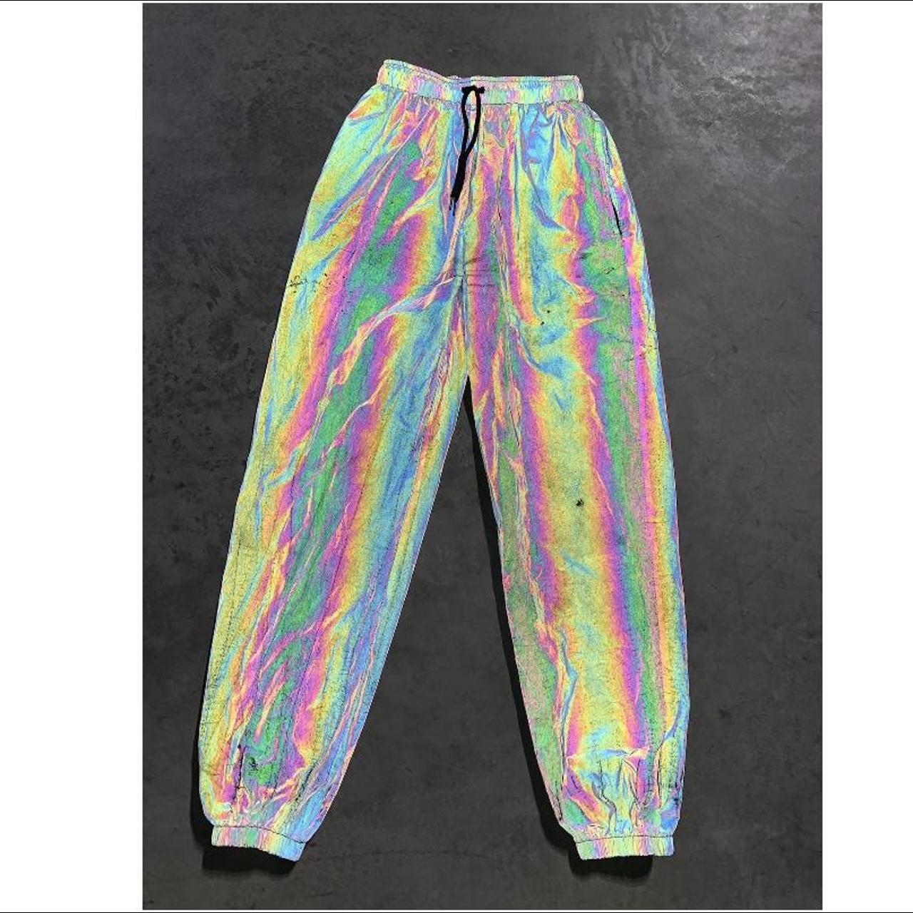 Flash reflective hot sale pants