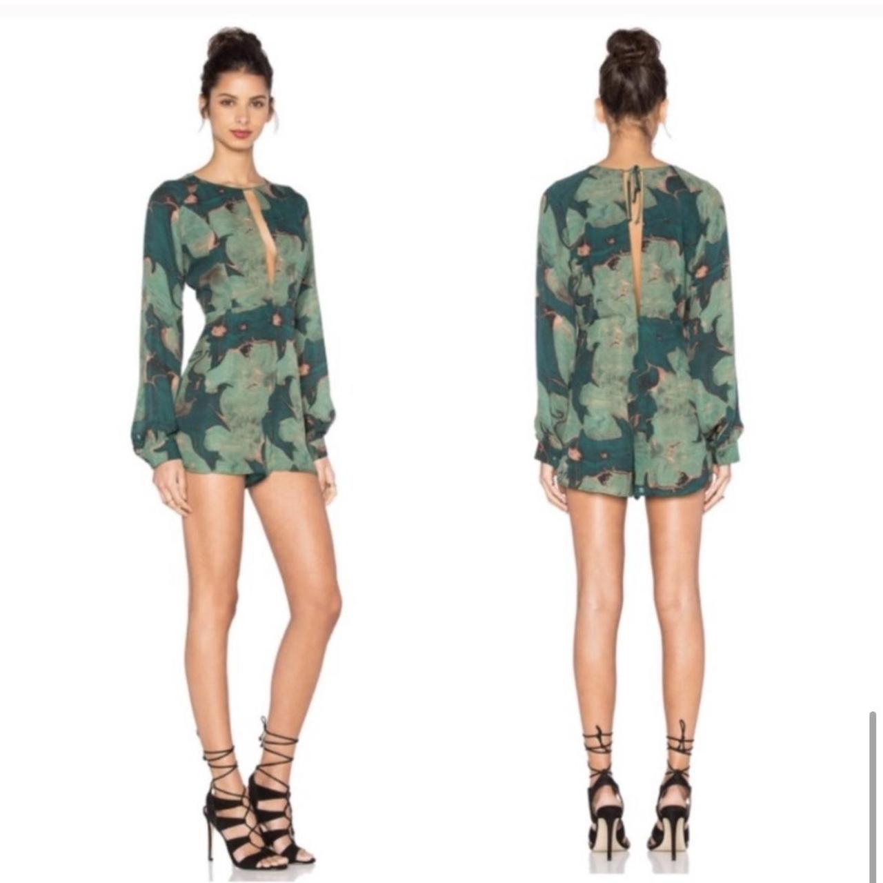 Stone cold fox lily pad romper size 2. Great... - Depop