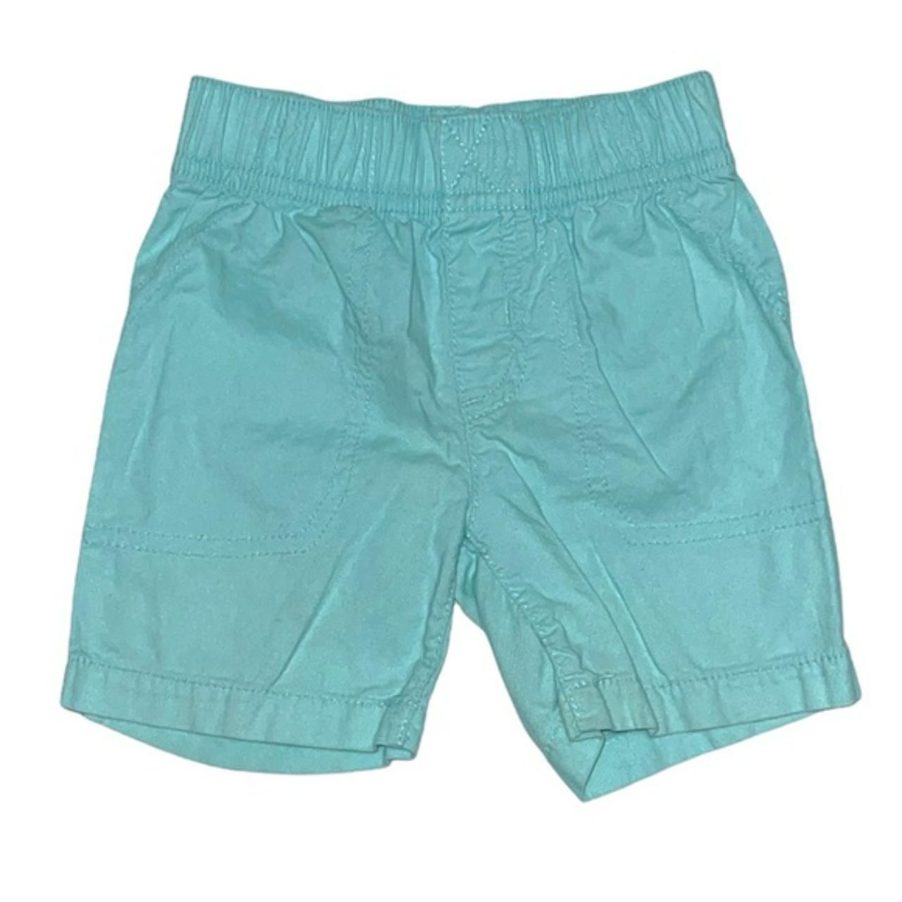 Carter's Shorts Size 2T Mint Green Unisex Elastic... - Depop