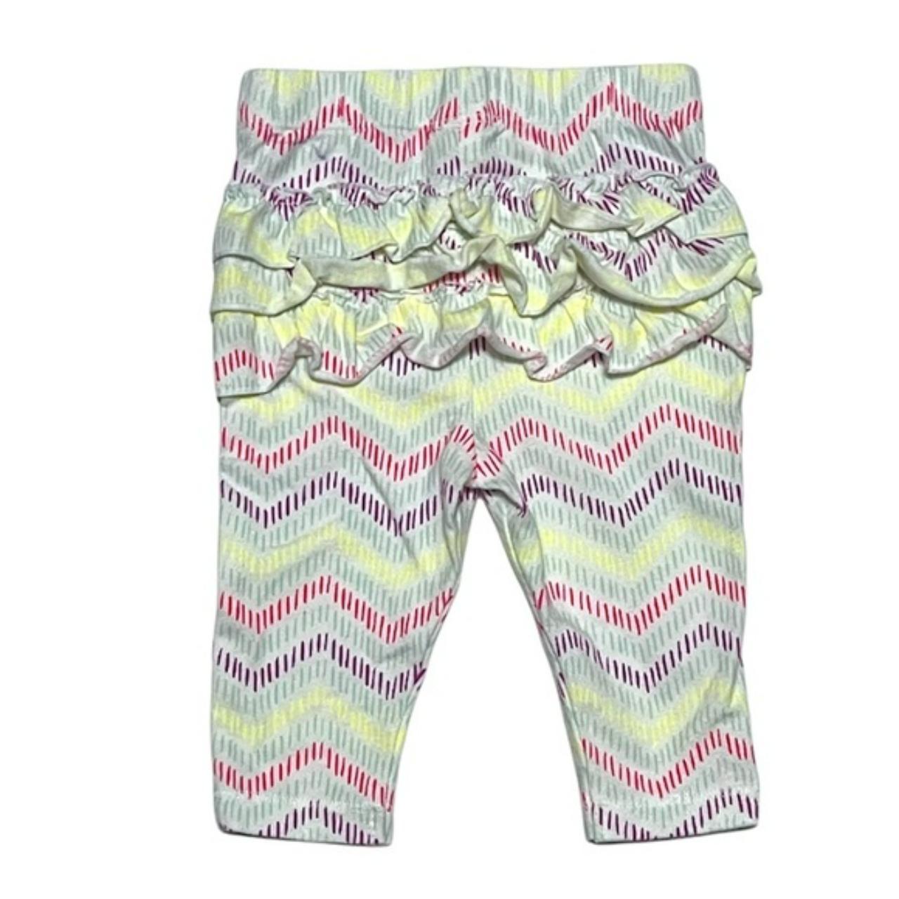 Cat & Jack Pants Size 36M Yellow Green Pink... Depop