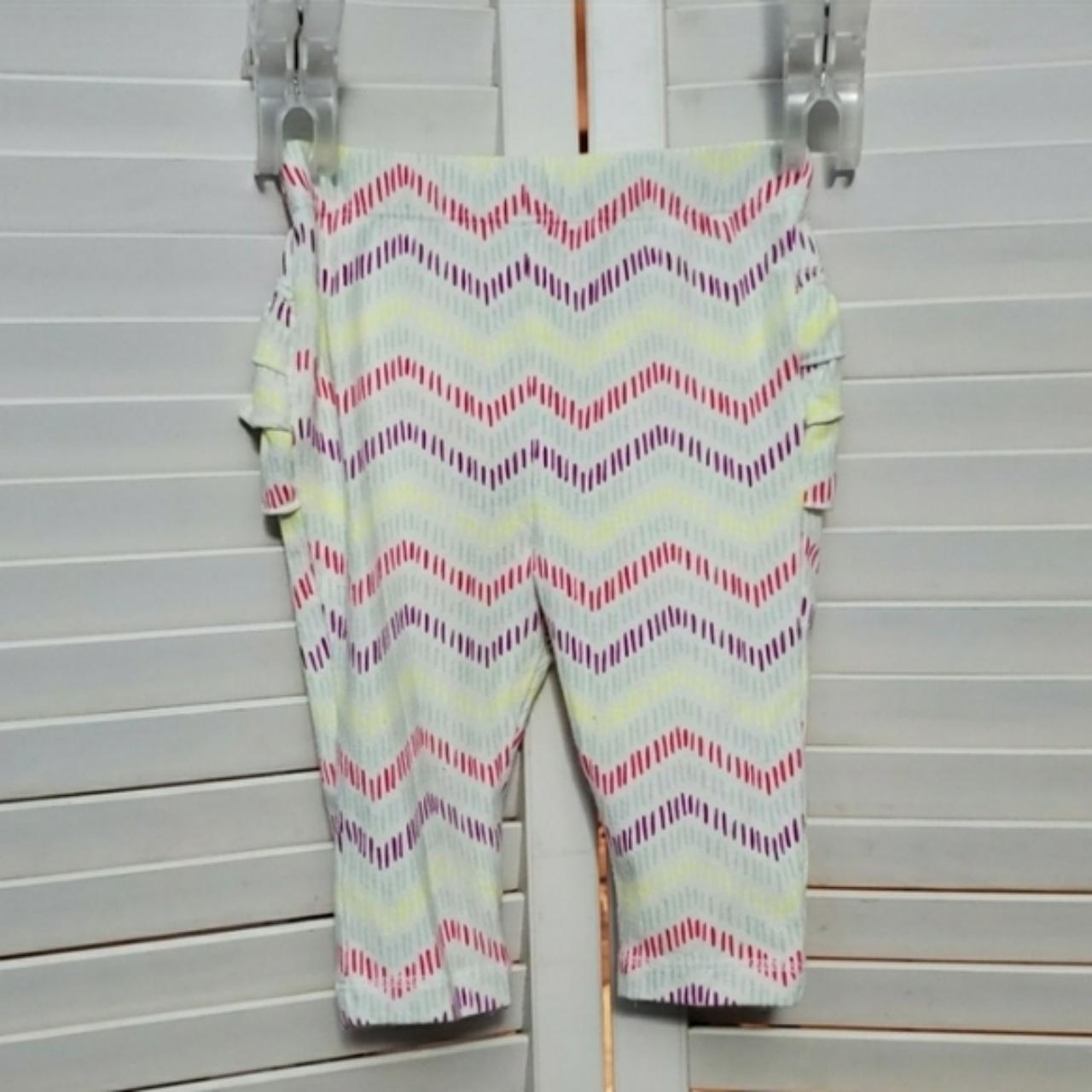 Cat & Jack Pants Size 36M Yellow Green Pink... Depop