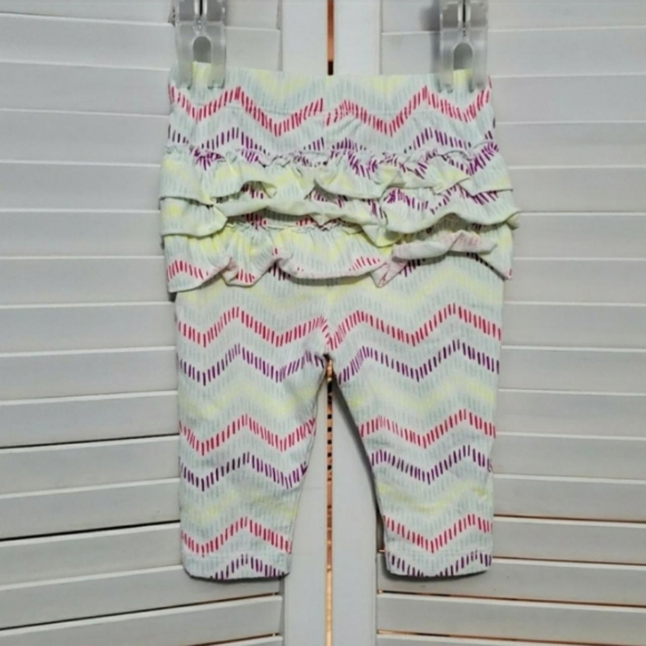 Cat & Jack Pants Size 36M Yellow Green Pink... Depop
