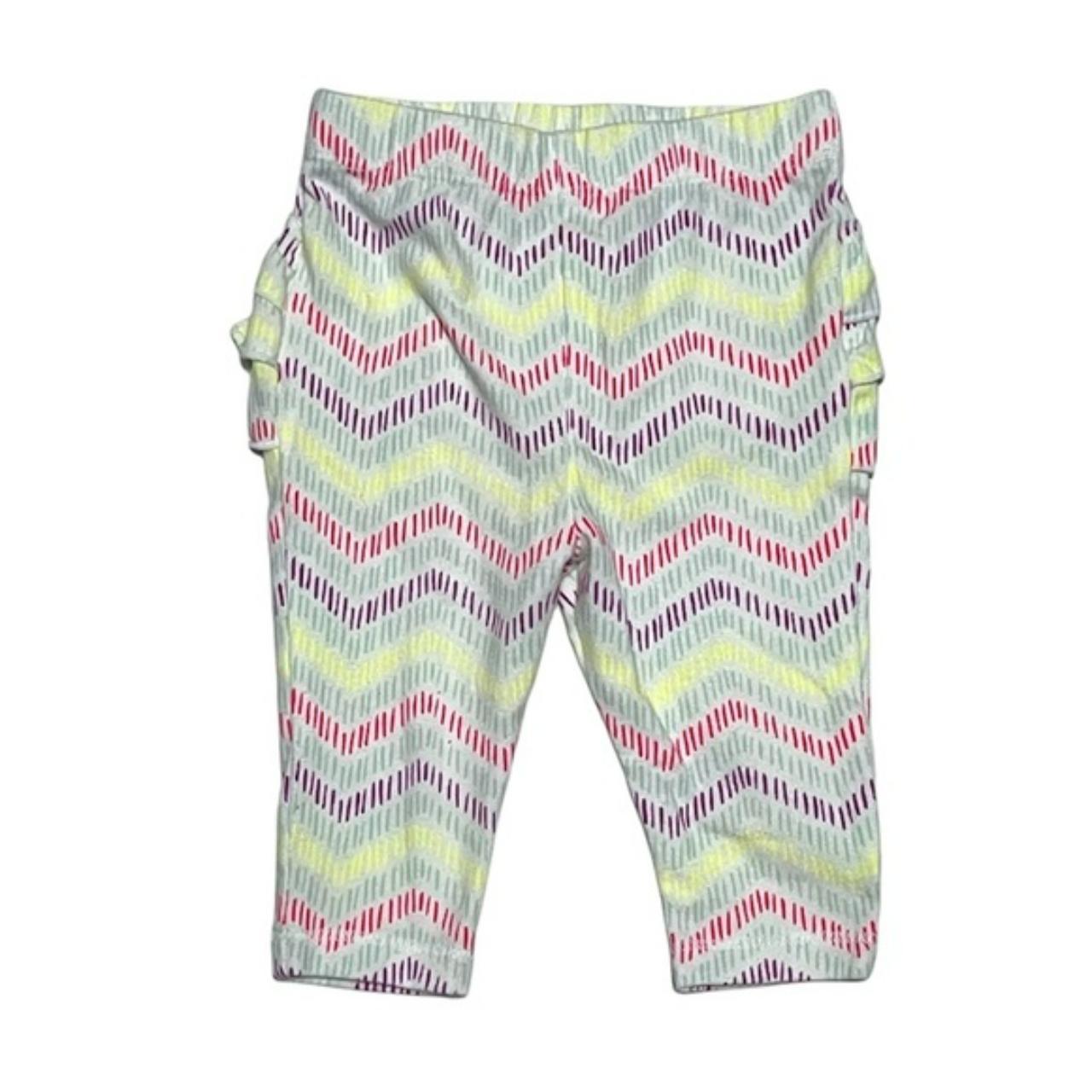 Cat & Jack Pants Size 36M Yellow Green Pink... Depop