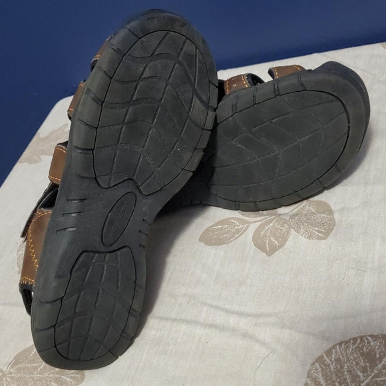 faded glory brown sandals