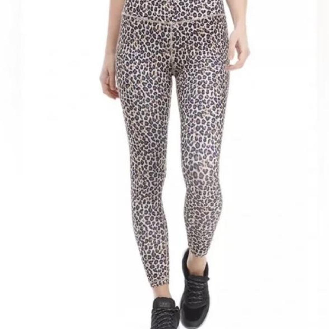 Crown Ivy Leopard Print Leggings with Pocket