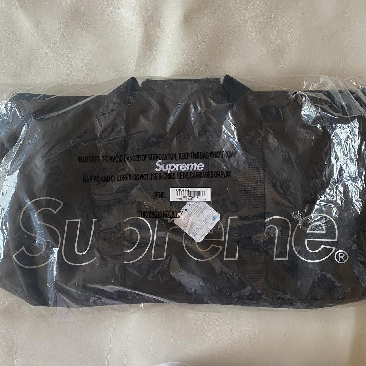 Supreme Duffle Bag Black(FW18)