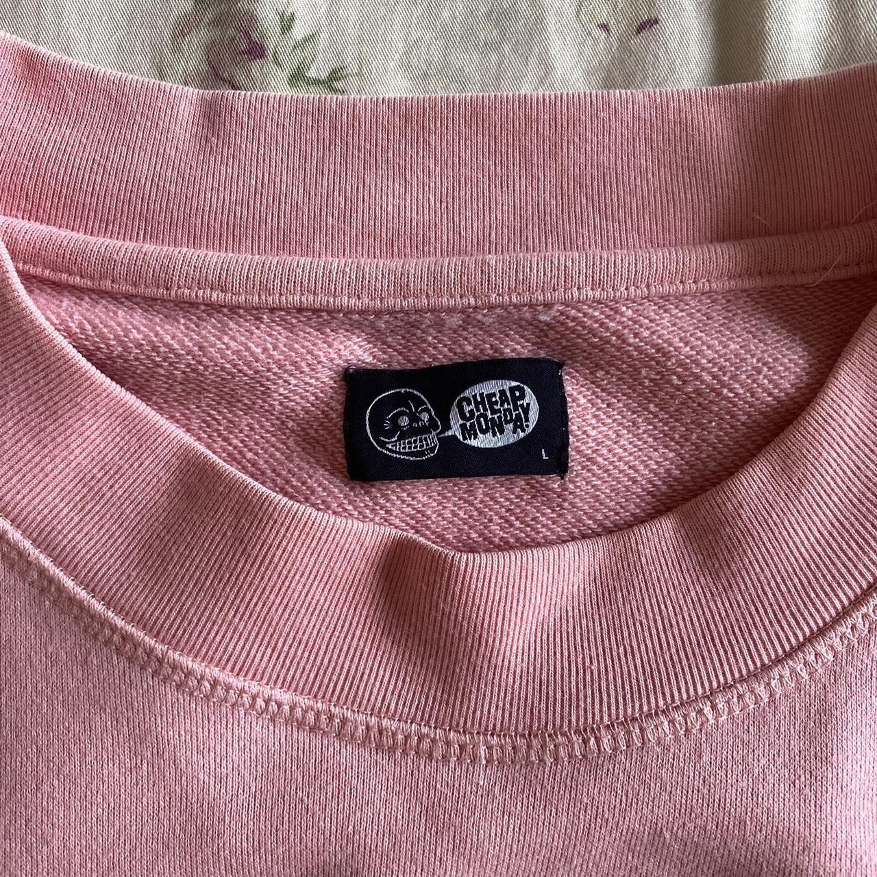 Cheap Monday Women's Black and Pink Sweatshirt (3)
