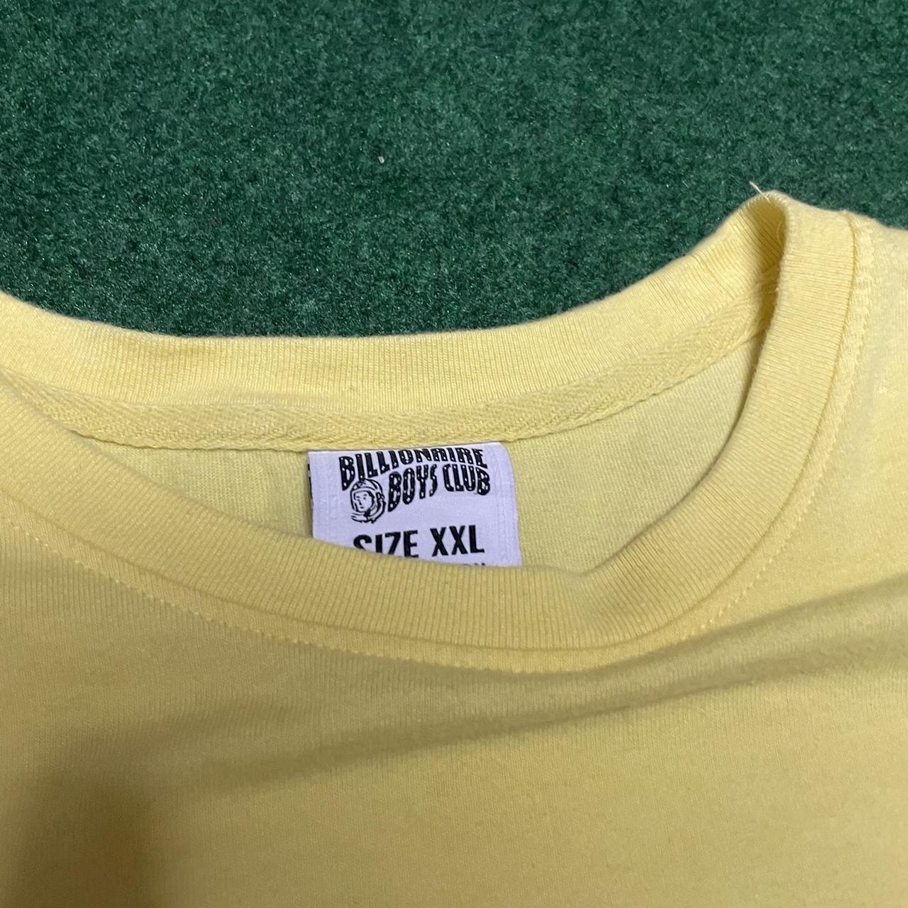 Billionaire Boys Club Logo Shirt Yellow Size XXL... - Depop