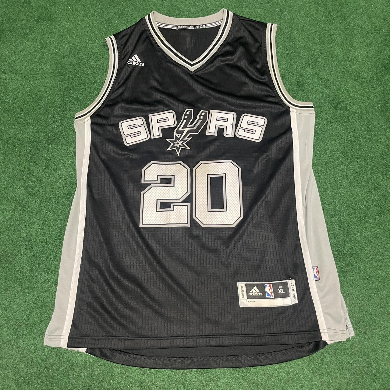 Manu Ginobili San Antonio Spurs NBA Adidas... - Depop