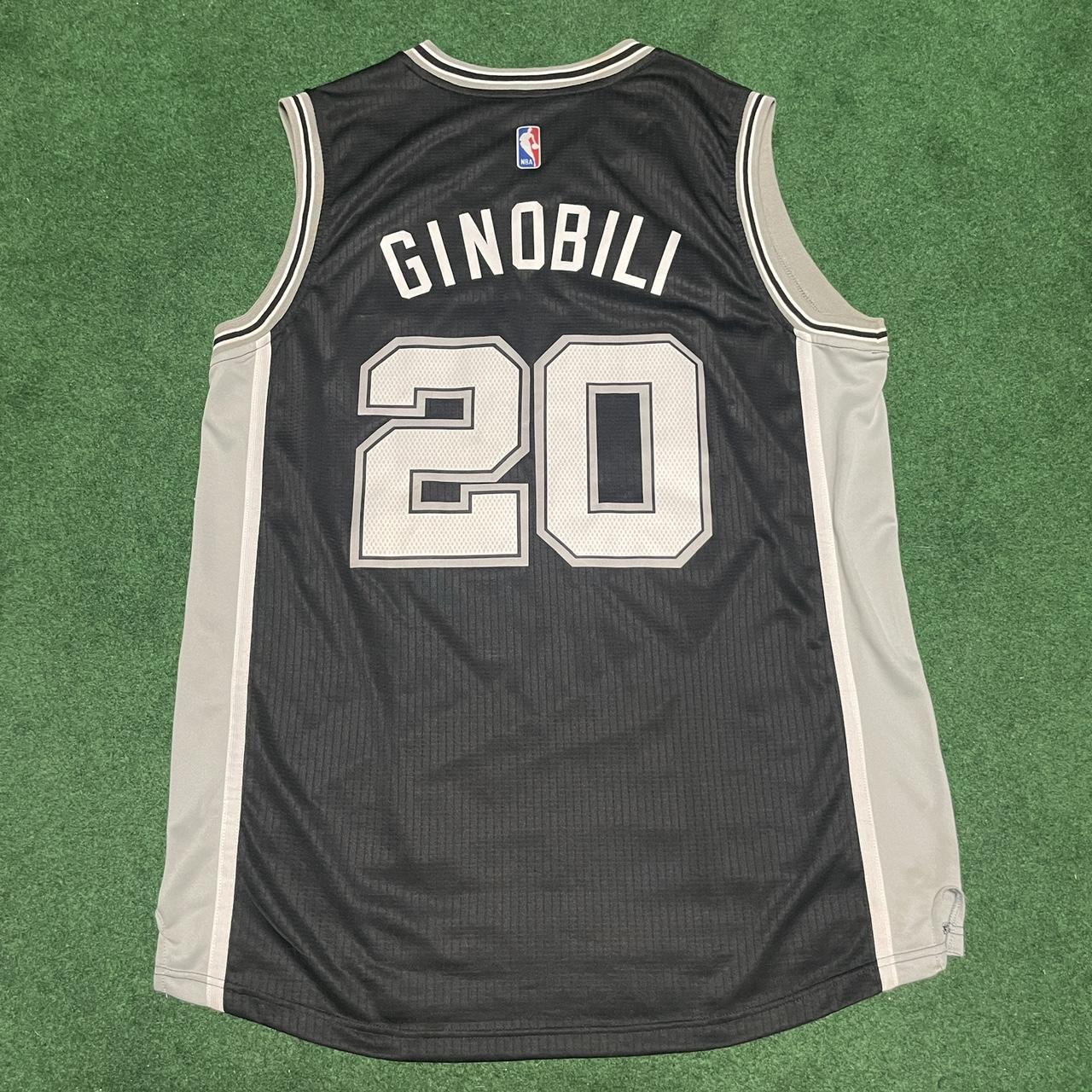 Manu Ginobili San Antonio Spurs NBA Adidas... - Depop