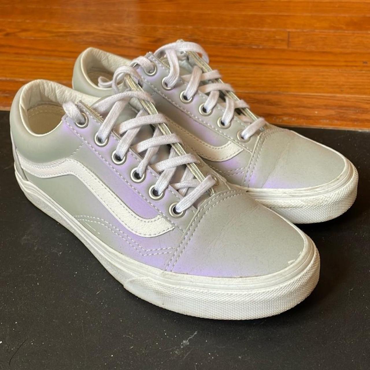 Iridescent vans old skool online