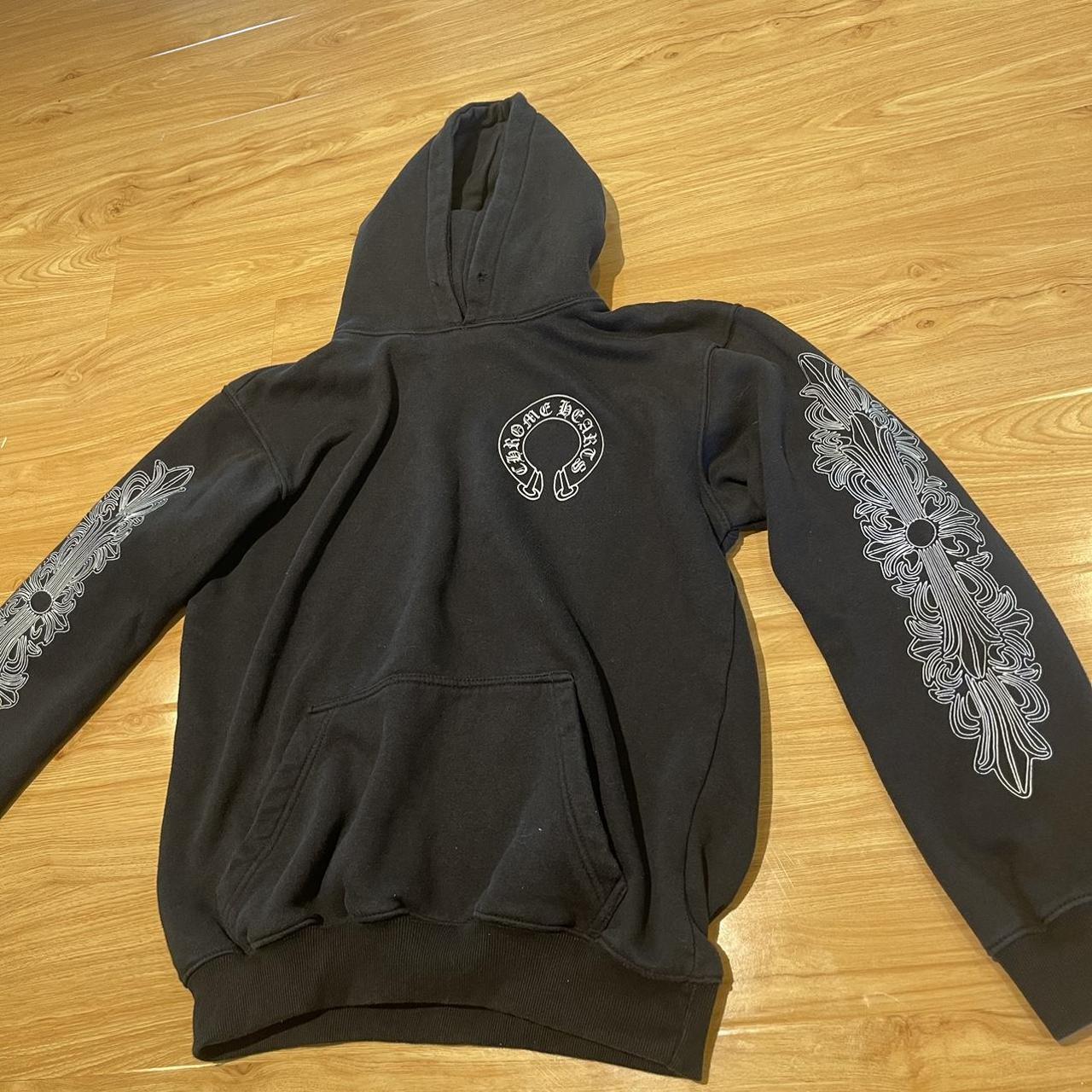 Chrome Hearts Hoodie Size: Large (Fits like a big... - Depop