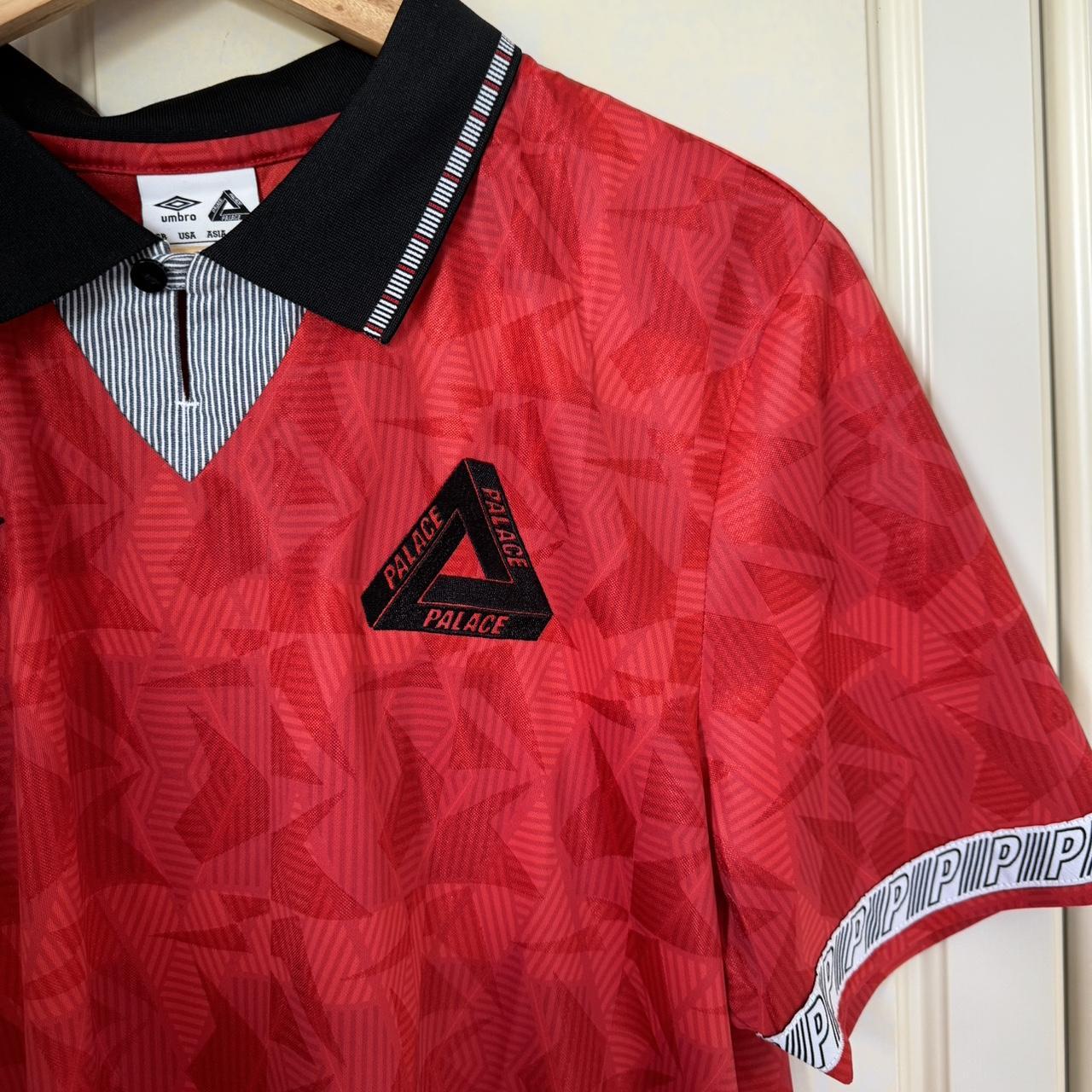 Palace Umbro Red Palace X Umbro Jersey England Top Football Shirt