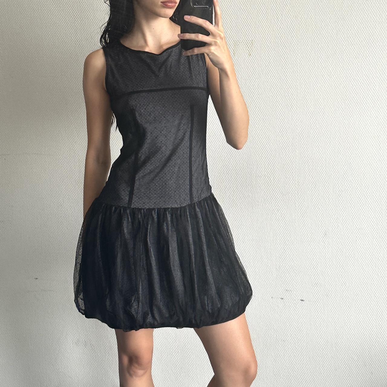 Cop copine dress with bubble skirt Best fits... - Depop