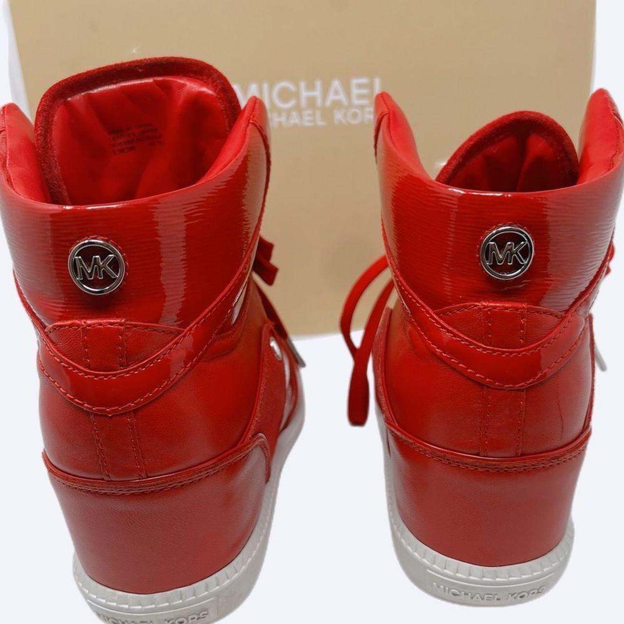 Michael kors deals trainers womens red