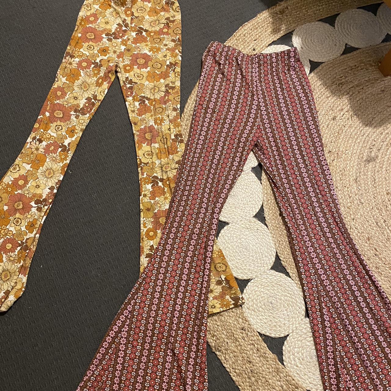 Ghanda flare pants, both size 6 40 for both 20 each Depop