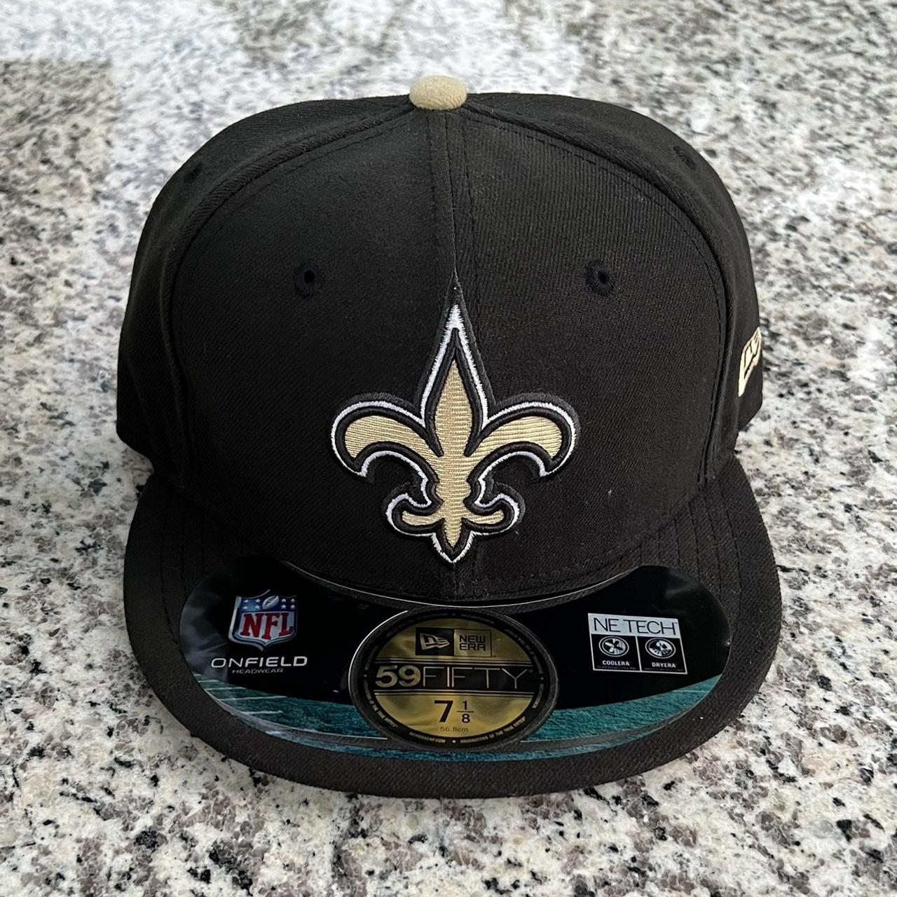 New Era 59Fifty New Orleans Saints Fitted Hat - Depop