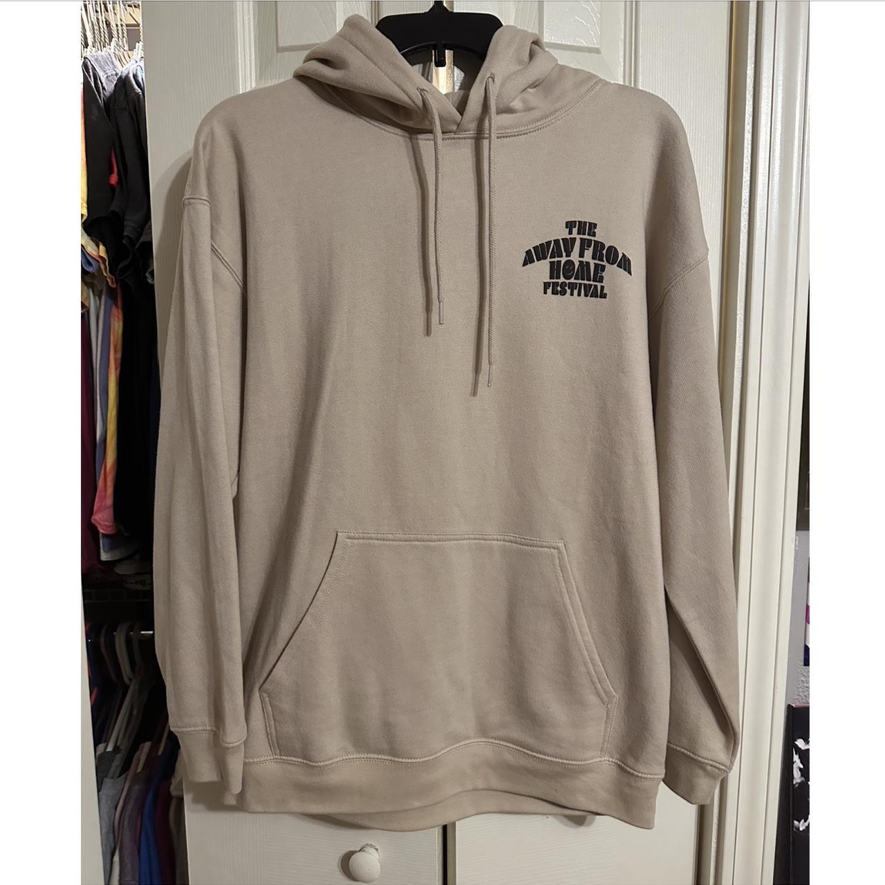Louis Tomlinson Merch The Away From Home Festival Cream Hoodie - Teechipus