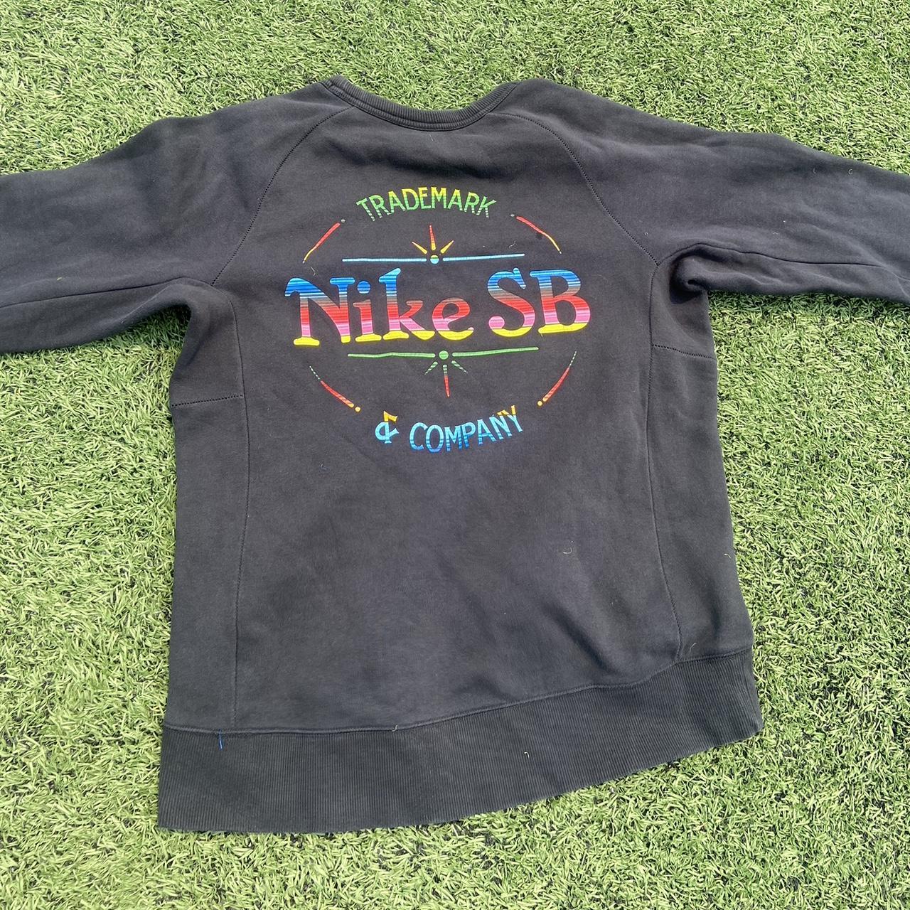 Nike rainbow sweatshirt best sale