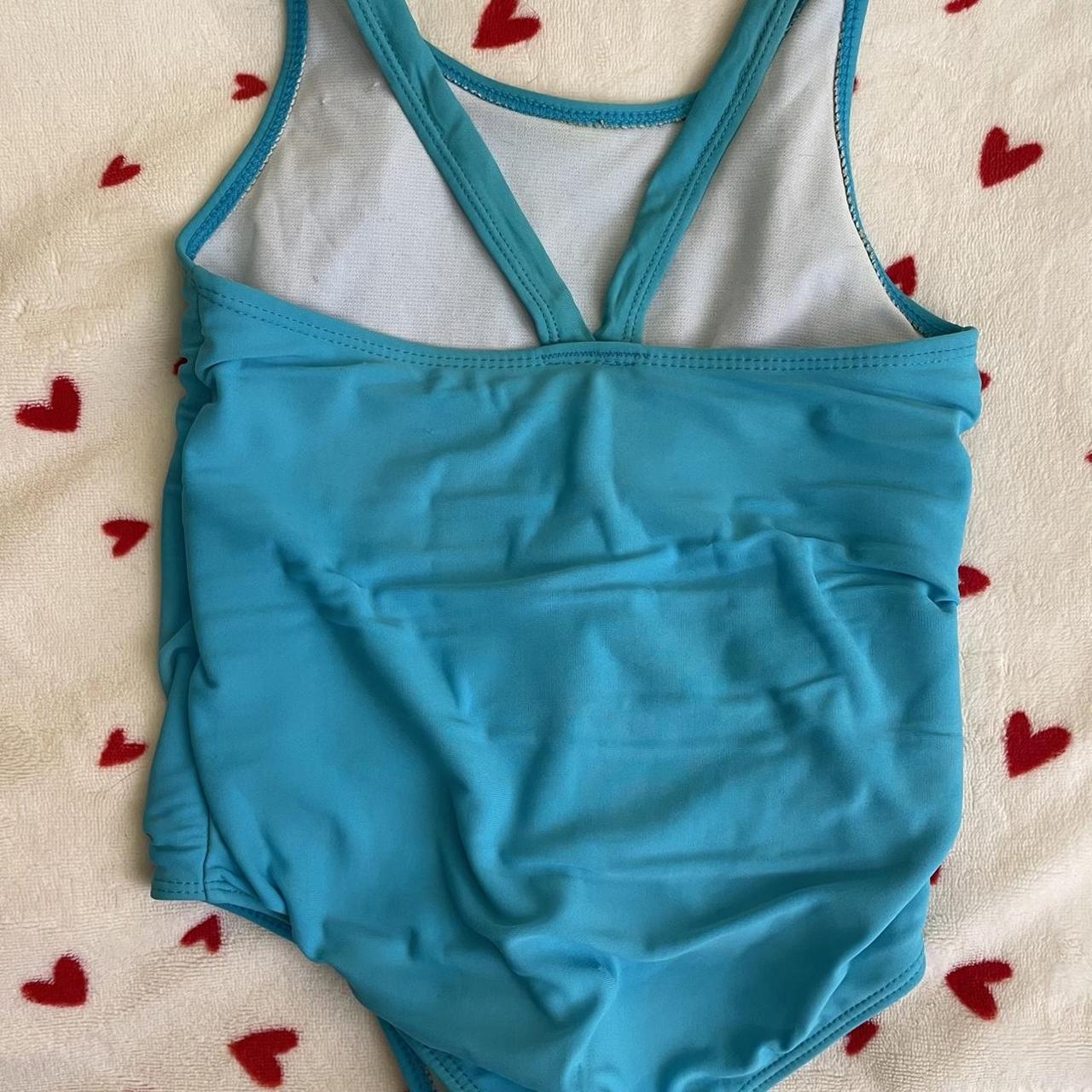 Blue Swimsuit-one-piece | Depop