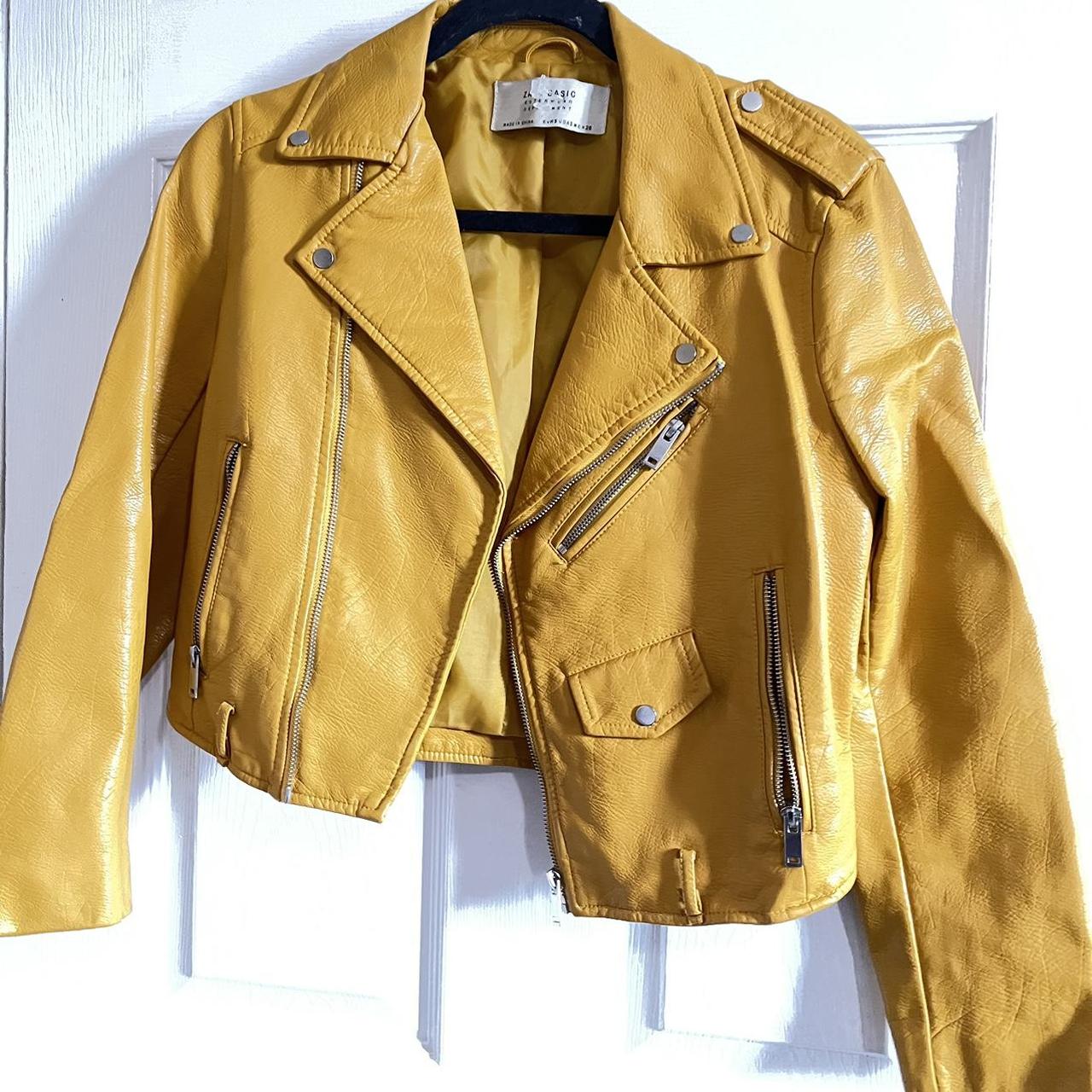 Zara hotsell yellow parka