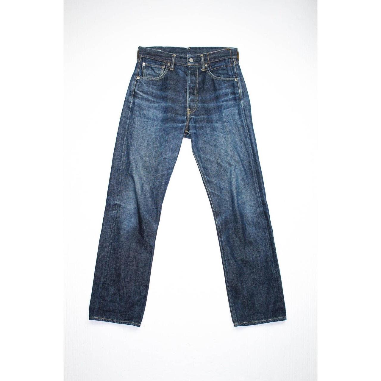 Visvim Blue Social Sculpture 03 Damaged 36 Straight Jeans In L32 Denim |  ModeSens
