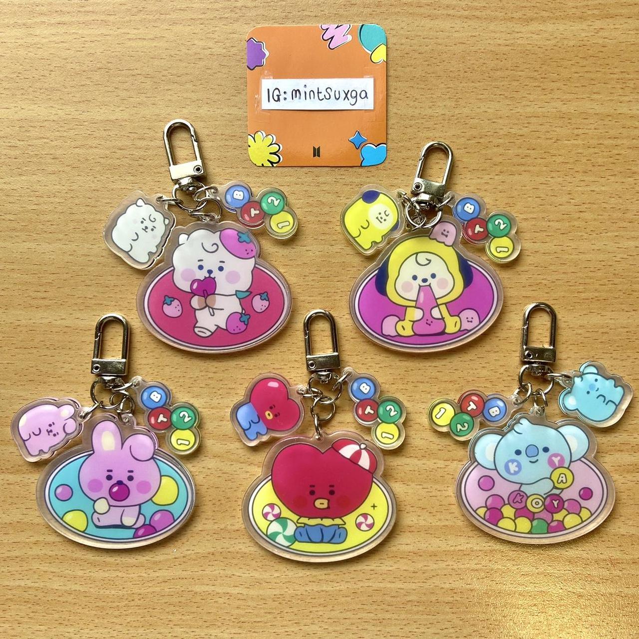 BT21 keyrings 🍬 ♡ INSTANT BUY IS ON FOR TATA! Just... - Depop