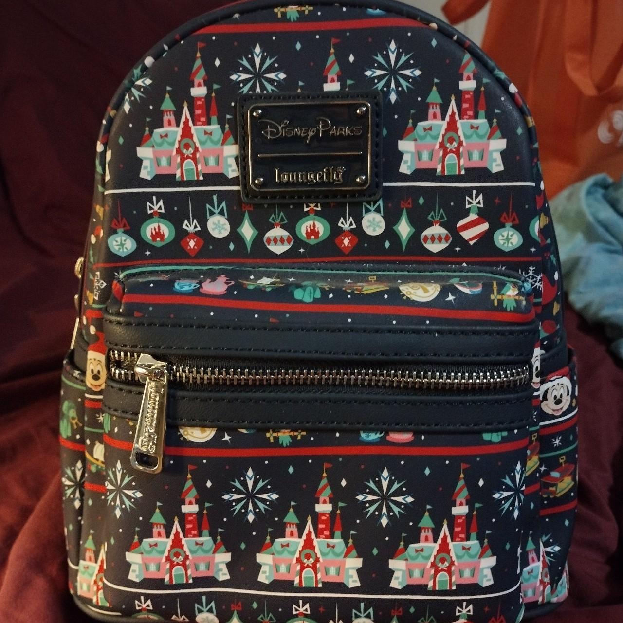 NWT Christmas Sweater Parks Loungelfy Mini Backpack! online Great Placement!