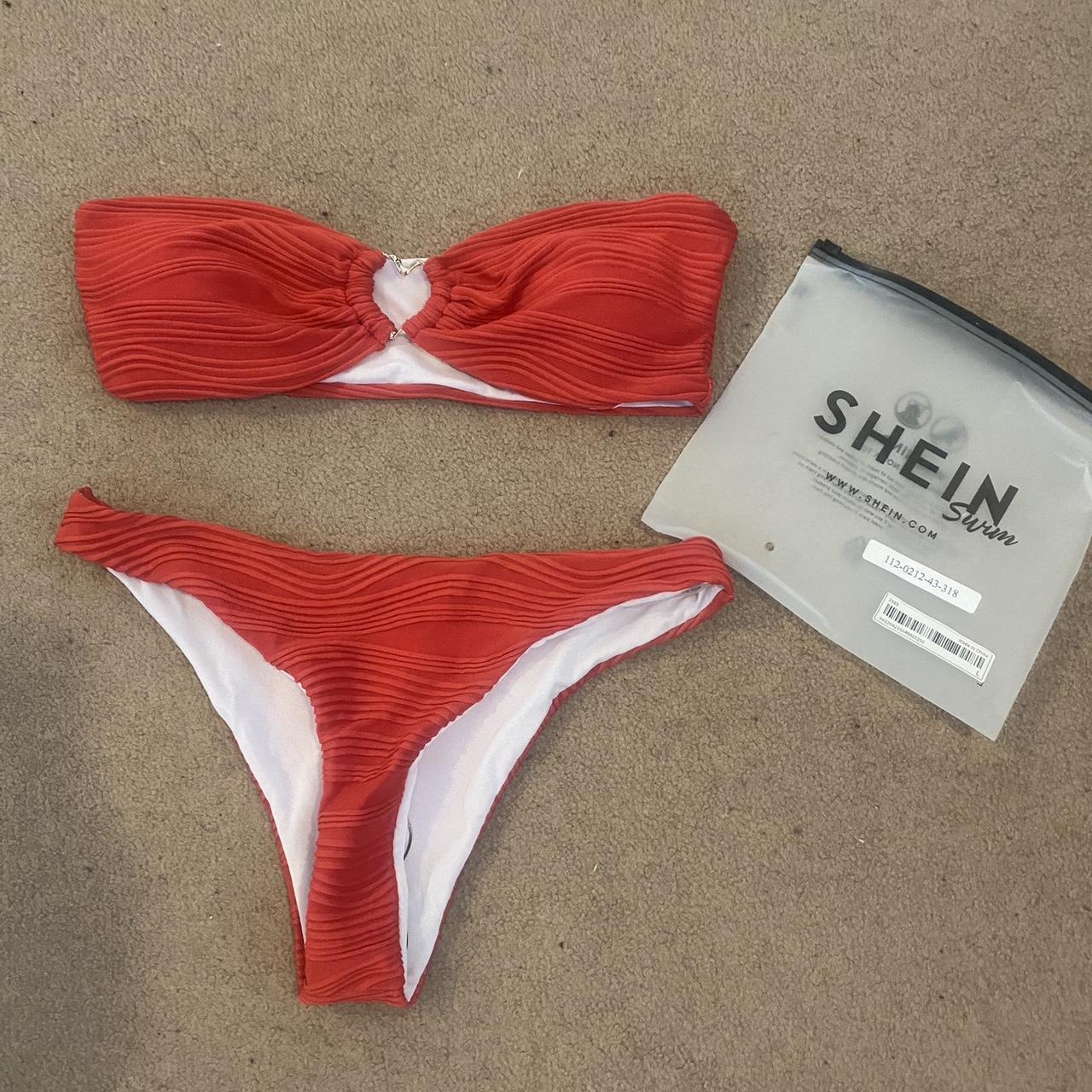 SHEIN Women's Bikinisandtankinisets Depop