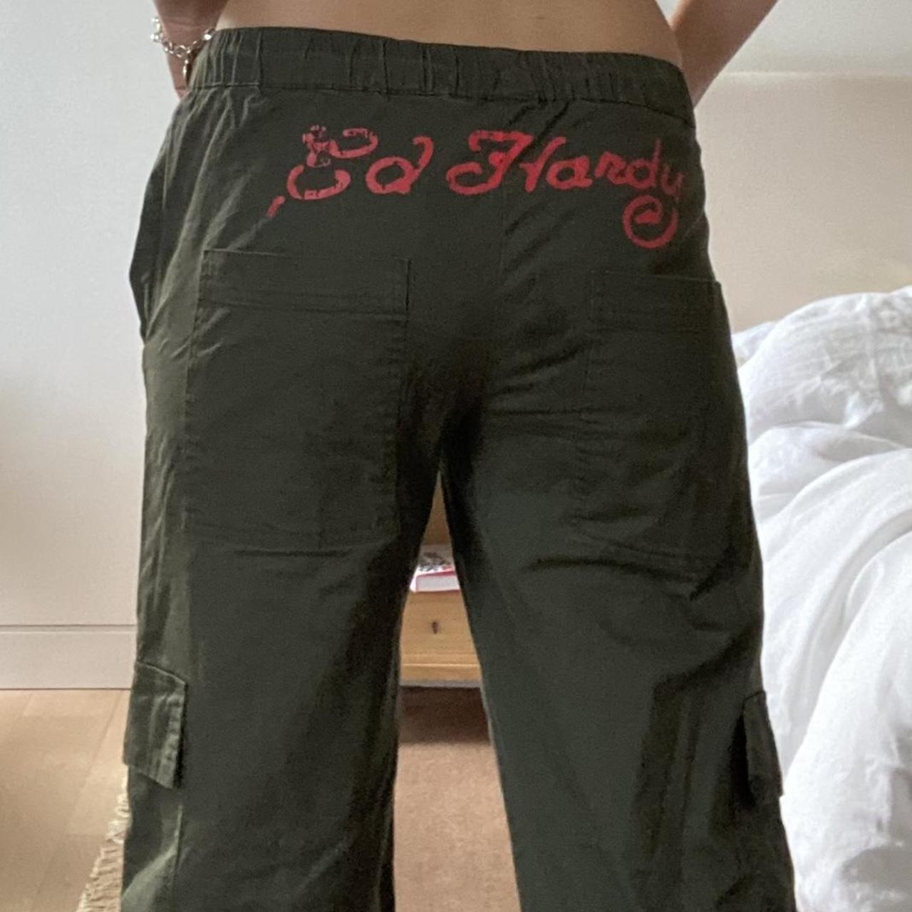 Ed Hardy x Urban Outfitters pants SIZE M Brand New... - Depop