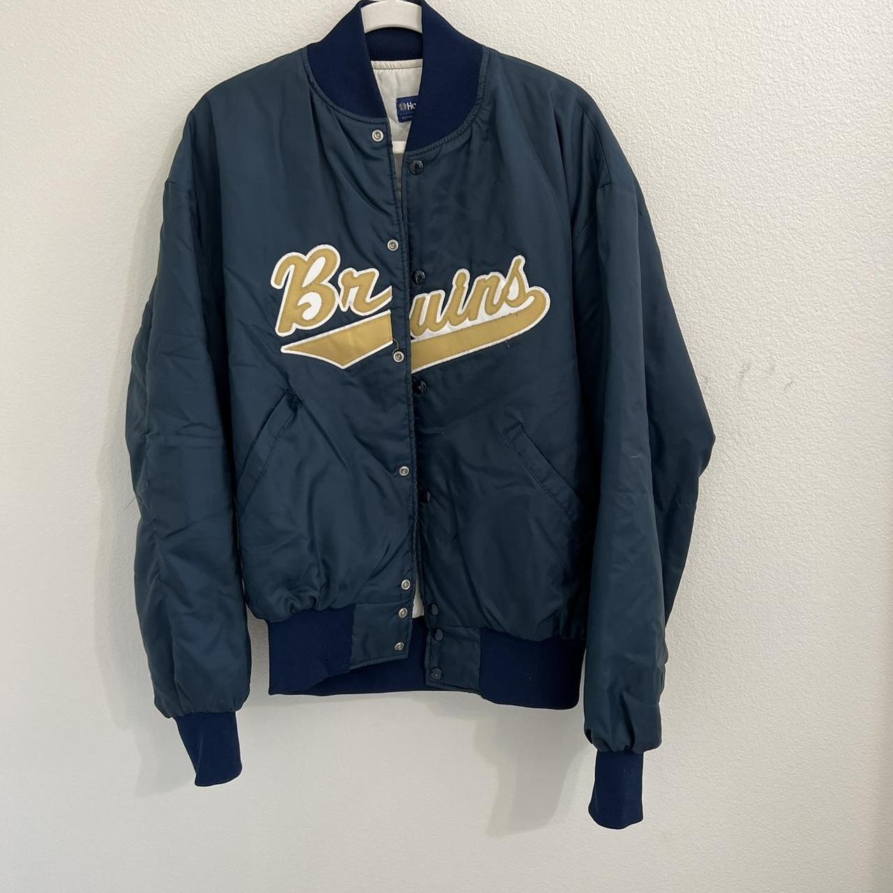 Vintage 1990's College Bomber Jacket Varsity 