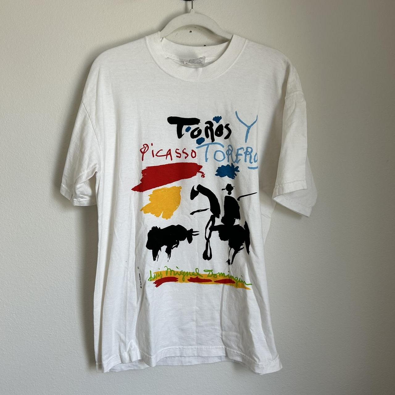 Vtg 2001 Picasso Art T Shirt Vtg Picasso Depop   P0 