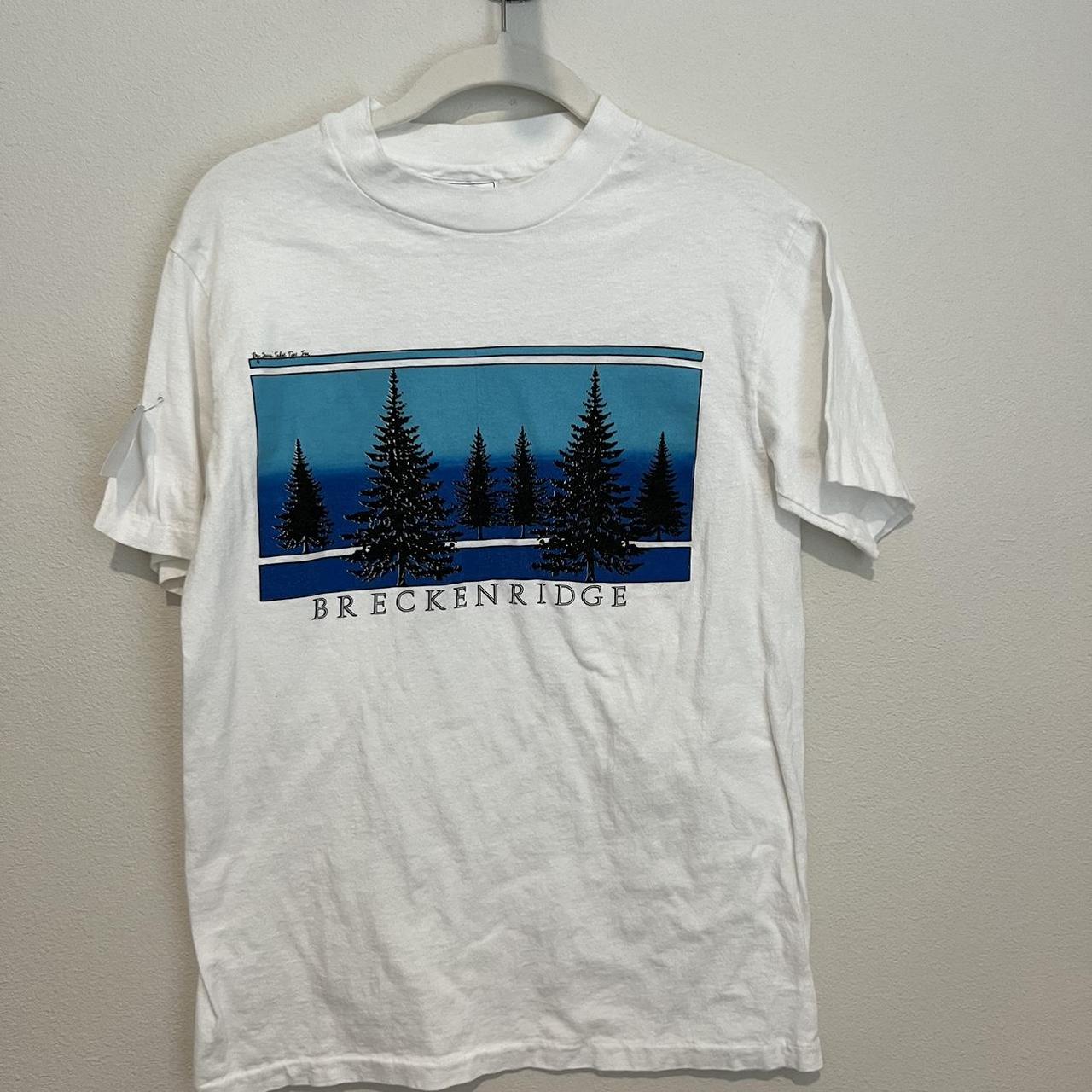 Vintage Breckinridge colorado ski shirt Single... - Depop