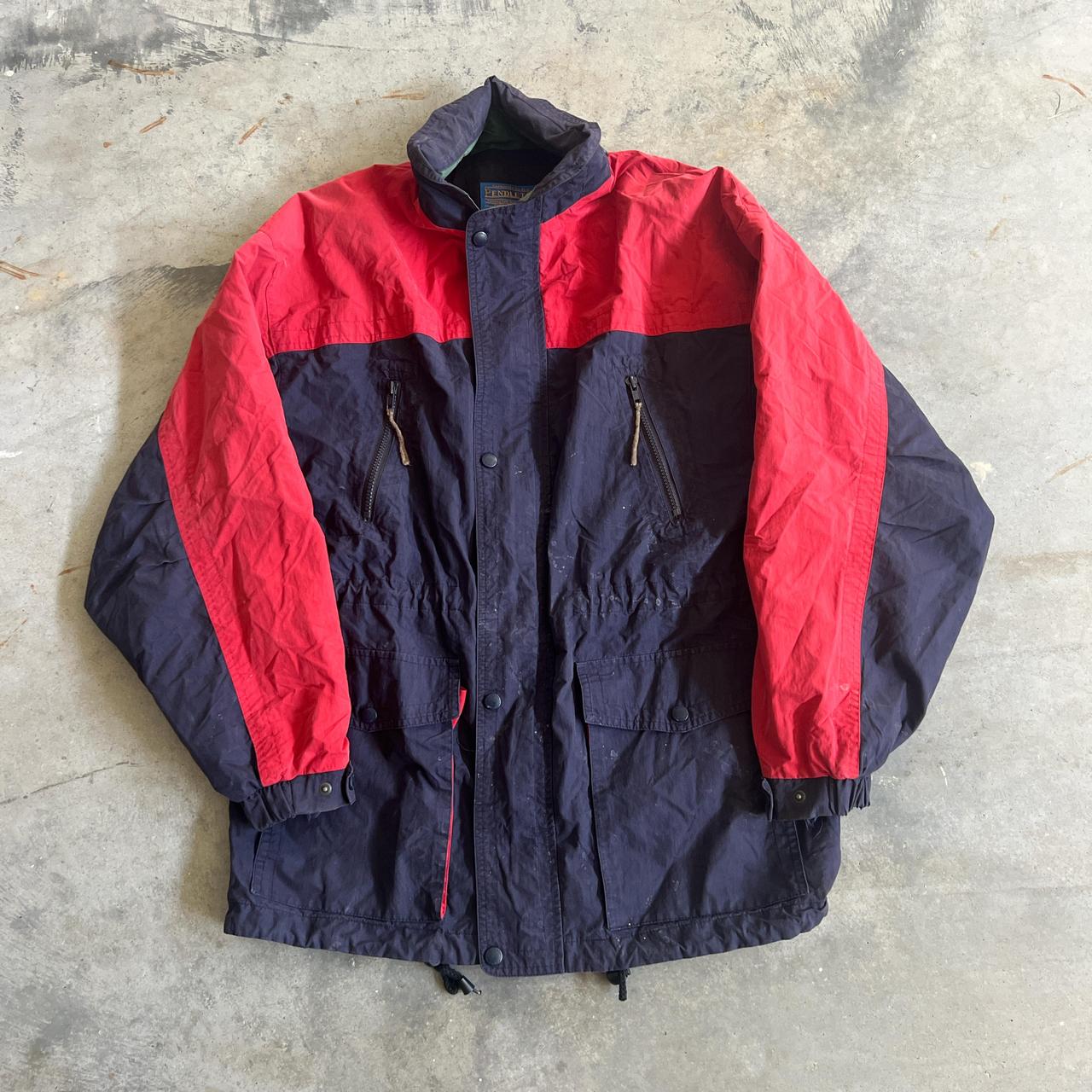 Pendleton Men's Windbreaker Jacket - Multi/Navy -… - image 1