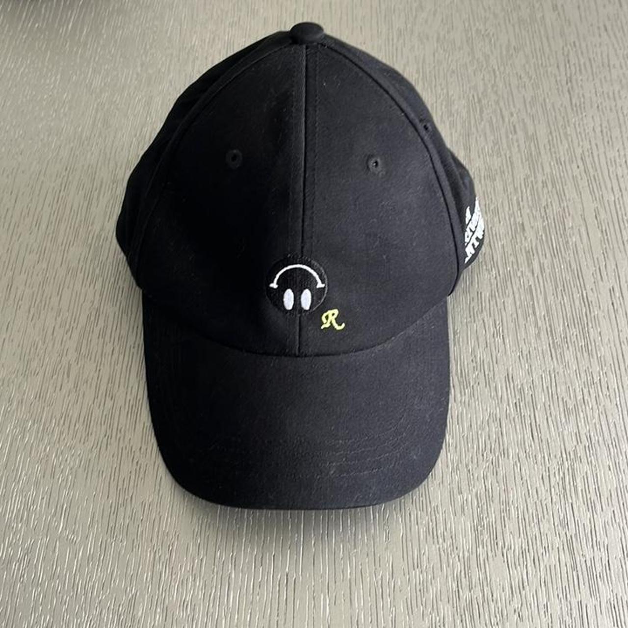 Raf Simons Men's Black Hat | Depop