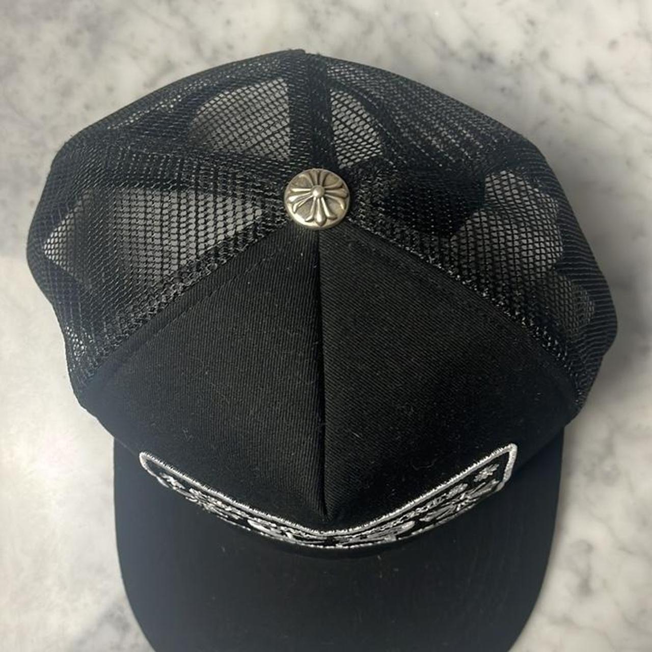 Chrome Hearts Men's Black Hat | Depop