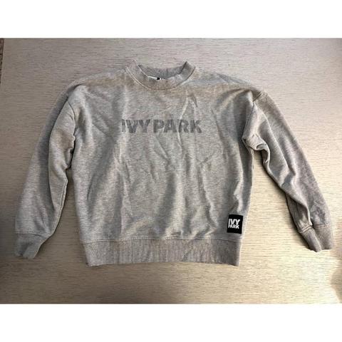 Ivy park grey outlet hoodie topshop