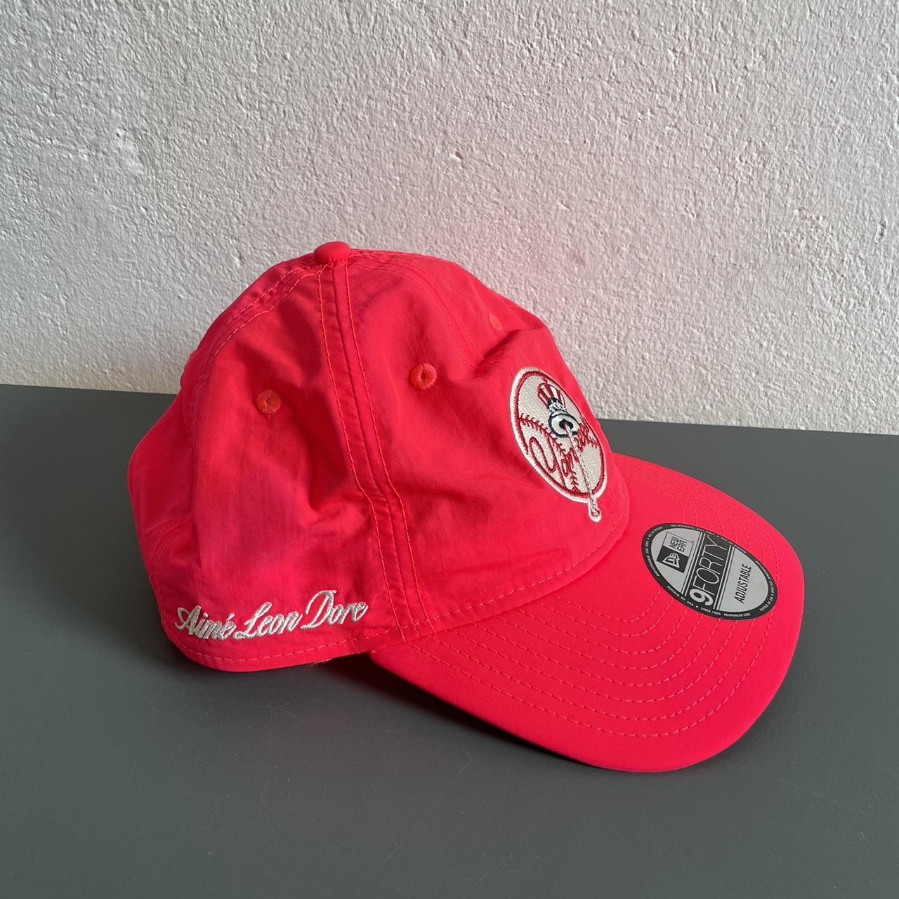 Aime Leon Dore ALD New York Yankees Cap Neon | Depop