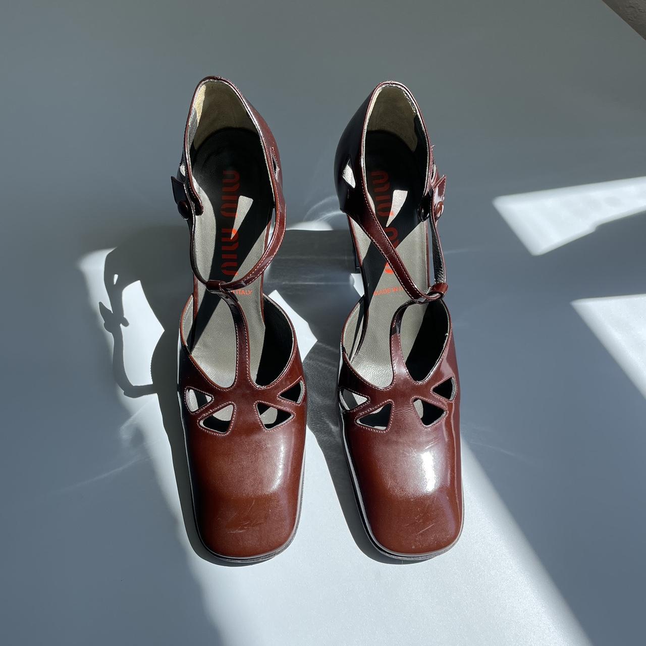 Vintage Miu Miu runway heels from fw 2001 Size: | Depop Vintage Miu Miu runway heels from fw 2001 Size: | Depop